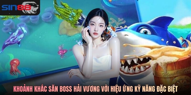 Khoảnh khắc săn boss Hải Vương với hiệu ứng kỹ năng đặc biệt