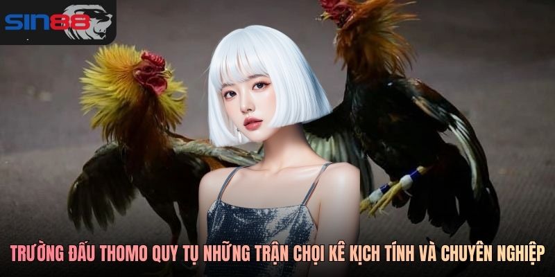 Trường đấu Thomo quy tụ những trận chọi kê kịch tính và chuyên nghiệp